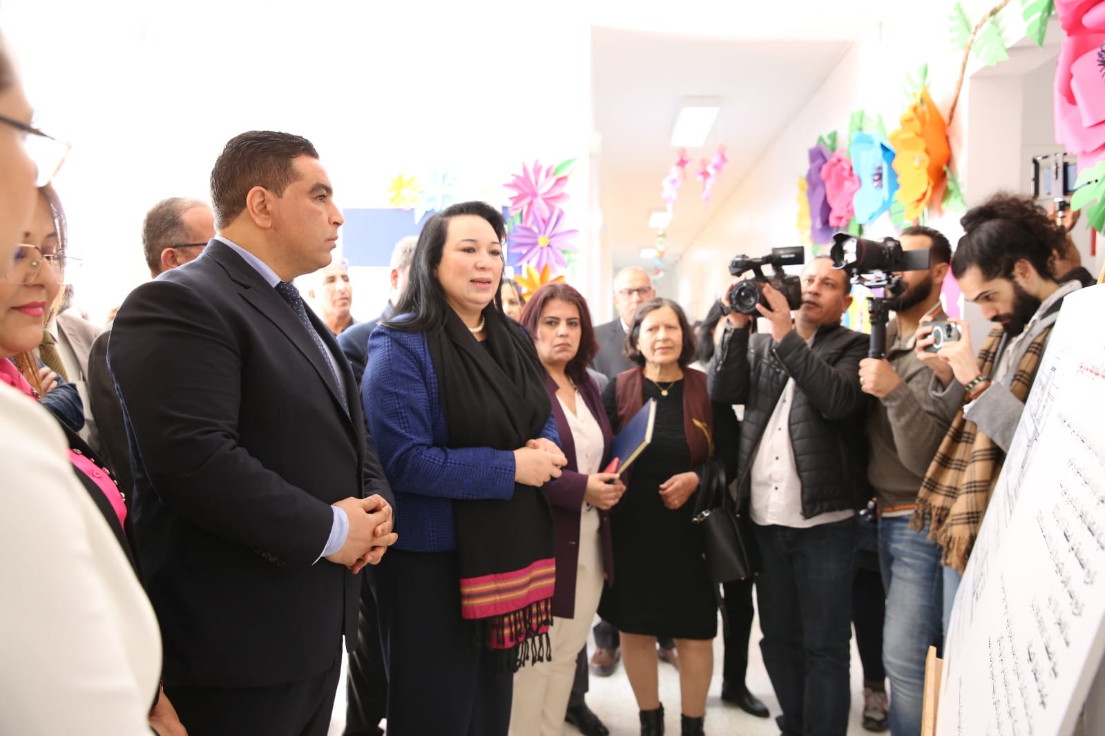 Le Ministre de la Famille inaugure l'activité de l'école maternelle publique