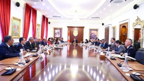 En séance de travail ministérielle… approuvant la stratégie nationale pour la jeunesse à l’horizon 2035