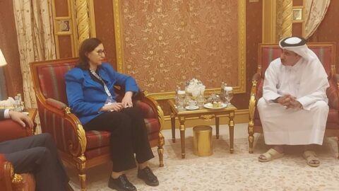 Le ministre de l’Équipement et du Logement, chargé de diriger le ministère des Transports, rencontre le ministre qatari des Transports