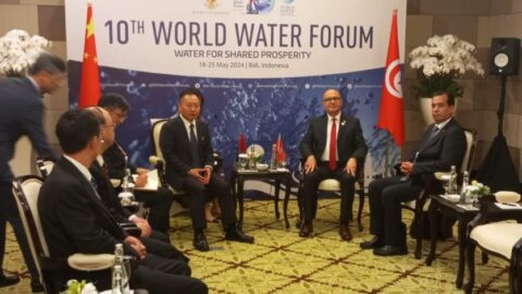 Lors du dixième Forum de l’eau à Bali, le ministre de l’Agriculture tient une série de réunions avec de hauts responsables de plusieurs pays.