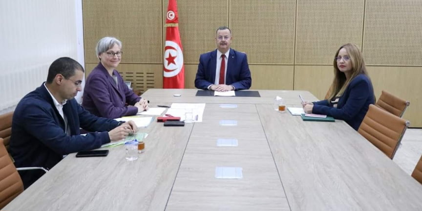 Le suivi de l'état d'avancement de la réalisation d'un projet conjoint tuniso-allemand, au centre d'une séance de travail au Ministère de la Santé