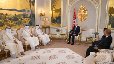 Le Président de la République reçoit les lettres de créance de 5 nouveaux ambassadeurs en Tunisie