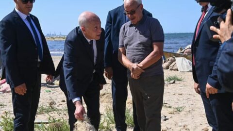 Après avoir examiné la situation environnementale catastrophique, le Président de la République appelle à une campagne de nettoyage urgente au Hammam Nof