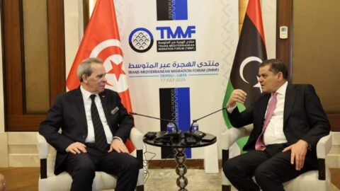 Le premier ministre s’entretient avec le premier ministre du gouvernement d’union nationale libyen