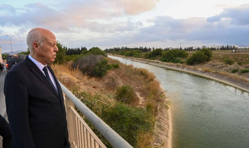 Lors de ses visites de plusieurs barrages, le Président de la République : « Les coupures d'eau qui se produisent sont planifiées par des réseaux criminels, et nous ne resterons pas les bras croisés.