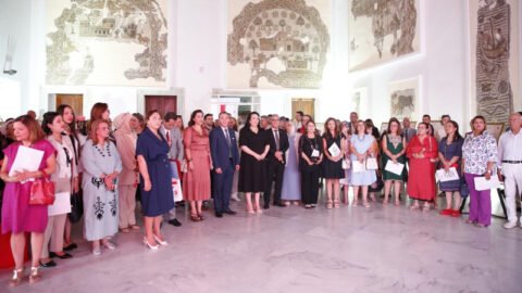 Inauguration de la troisième exposition nationale de timbres-poste « Femmes tunisiennes 3 »