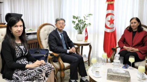 L’ambassadeur de Chine confirme la disposition de son pays à soutenir les efforts de la Tunisie dans la réalisation d’un certain nombre de projets