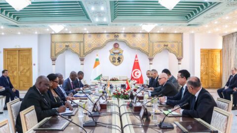 Lors de la réunion des ministres des Affaires étrangères tunisien et ivoirien, une invitation à tenir prochainement la neuvième session de la grande commission mixte