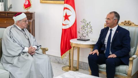 Le Premier ministre rencontre le Mufti de la République tunisienne