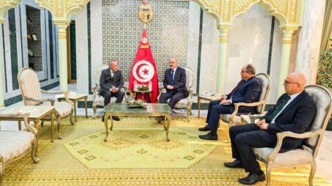 Le nouveau ministre des Affaires étrangères reçoit l’ambassadeur d’Algérie en Tunisie