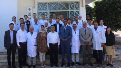 Hôpital Al-Munji Slim de Marsa… Recevoir une délégation chinoise de l’hôpital Nansheng