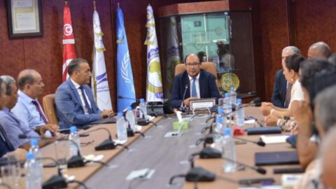 Le Ministre de la Technologie est en visite de travail à la Poste Nationale pour passer en revue les préparatifs pour la réussite de la rentrée scolaire et universitaire