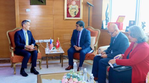 Le Directeur Général des Douanes rencontre l’Ambassadeur américain en Tunisie