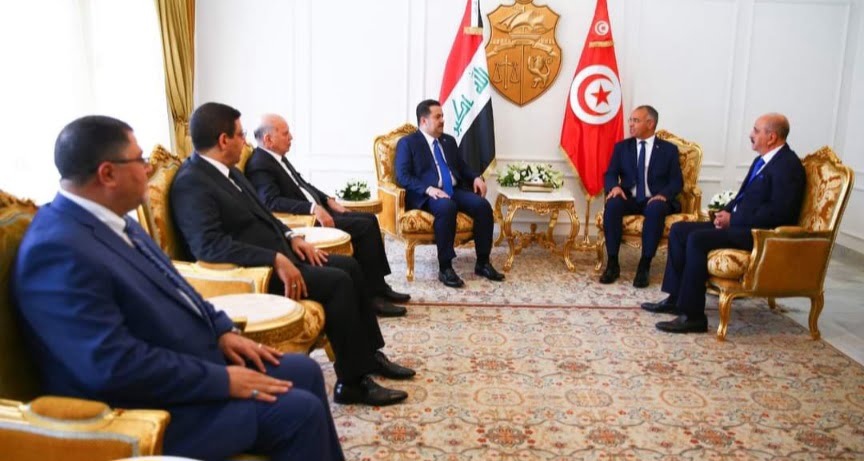 Lors d'un point médiatique commun...accord pour élargir les domaines d'accords entre la Tunisie et l'Irak