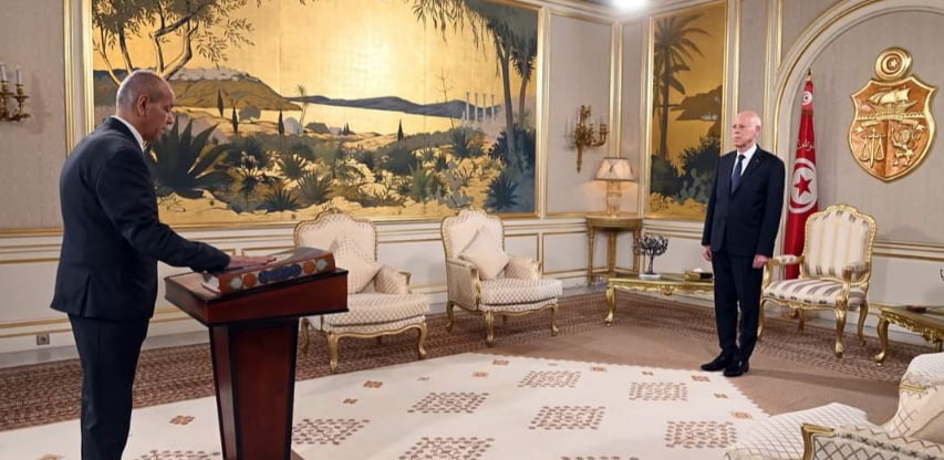 Le Président de la République supervise le cortège d'investiture du Ministre de l'Environnement