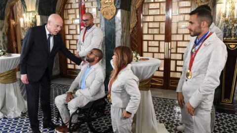 Le Président de la République rend hommage aux brillants champions des Jeux Paralympiques de Paris 2024