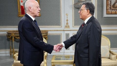 Kais Saied reçoit le président du Parlement
