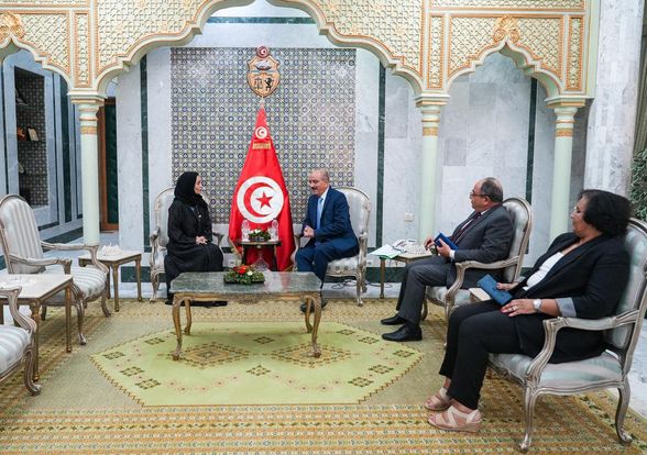 Le ministre des Affaires étrangères reçoit l'ambassadeur des Emirats Arabes Unis en Tunisie