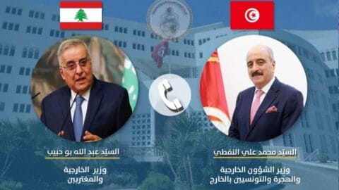 La Tunisie renouvelle son soutien absolu et sa solidarité avec le Liban