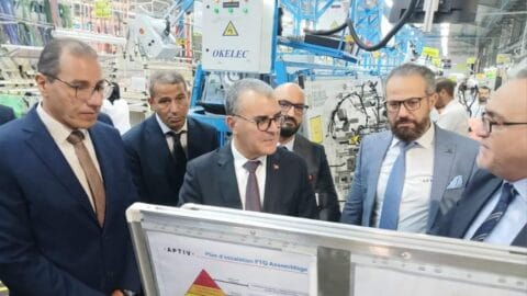 Le Ministre de l’Économie et du Plan est en visite de travail à Beja