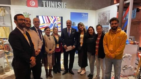 Le ministre des Affaires étrangères visite le pavillon tunisien au Village francophone