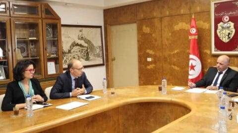 Le ministre des Transports rencontre une délégation représentant la Banque européenne d’investissement