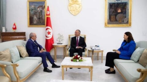 Les mesures visant à revitaliser le secteur de la construction et des travaux publics sont au centre de la rencontre d’Al-Madouri avec le président de l’Université des entrepreneurs de construction