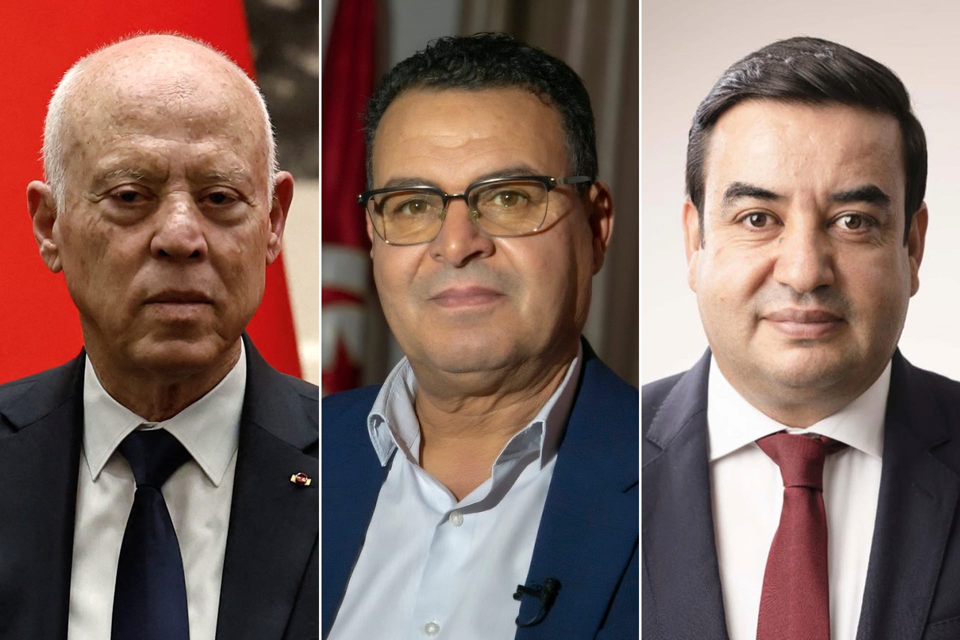 Al-Ayashi Zamal, Zuhair Al-Maghzawi et Qais Saeed Médias sociaux – Agences