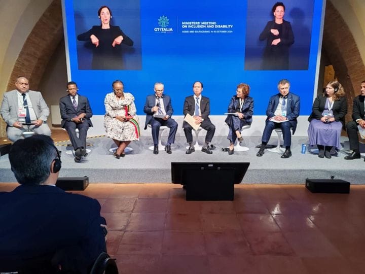 Lors de la réunion du G7 en Italie. Ministre des Affaires Sociales : La politique sociale en Tunisie est basée sur le principe de l'Etat soucieux de tous les groupes sociaux