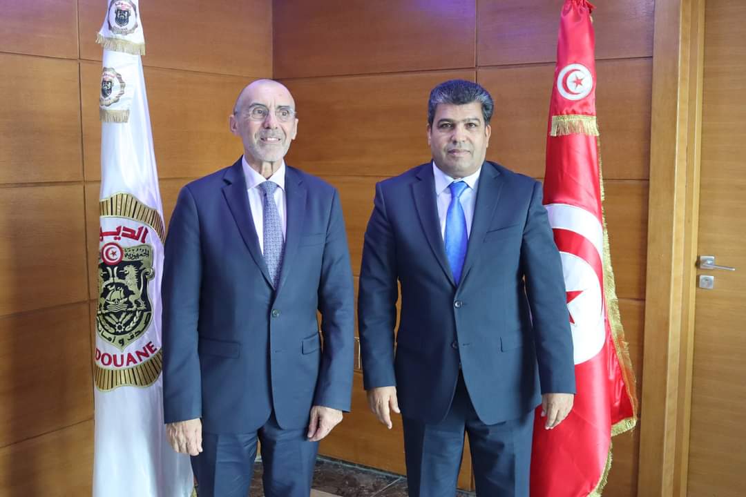   Le Directeur Général des Douanes reçoit le Consul Général de France en Tunisie