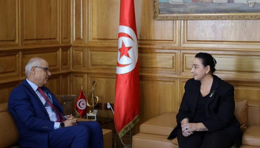 Le ministre de la Culture reçoit un représentant de l'Organisation mondiale de la santé en Tunisie