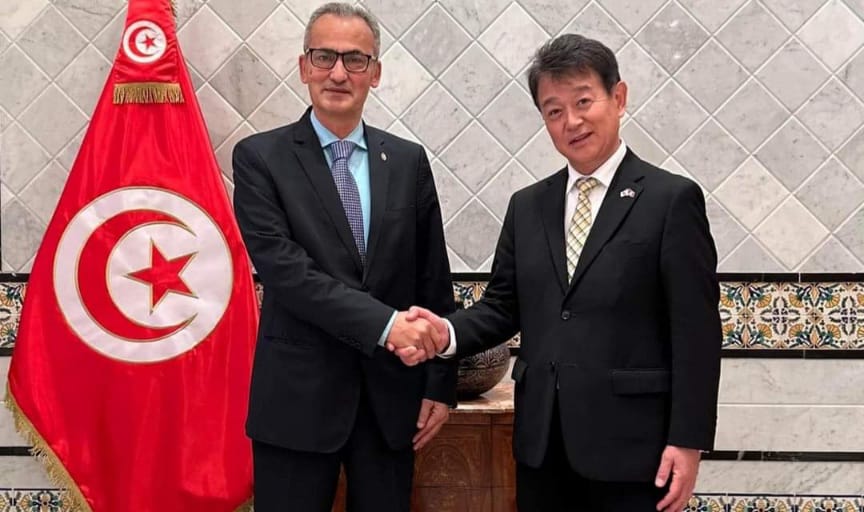 L'ambassadeur du Japon exprime la disposition de son pays à développer davantage la coopération avec la Tunisie