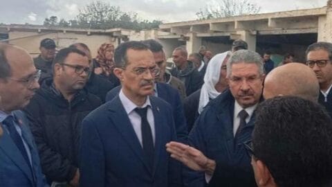 Kairouan.. Le Ministre de l’Agriculture visite le Centre de Formation Professionnelle Agricole de Oueslatia